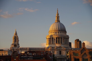 Fototapeta premium Sunset at St. Paul's Cathedral 
