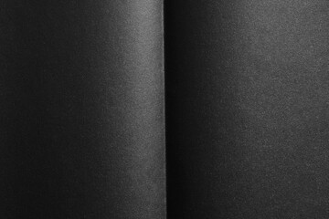 black sheet of paper folded texture