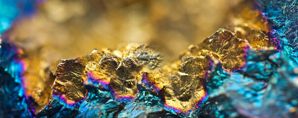 Golden nugget. Gold texture. Gold nugget closeup. Golden background