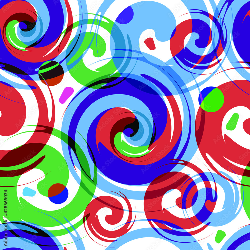 Poster pattern, endless pattern. abstract vector background.