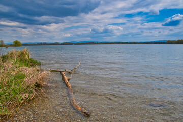 Obraz premium Rhein bei Plobsheim im Elsass