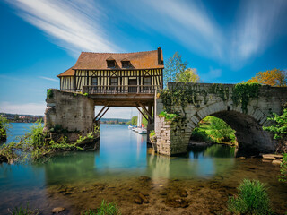The Old mill on the broken bridge, Vernon, Normandy, France © MarcelloLand