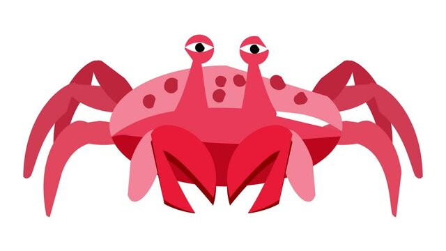 Aquarium cancer icon animation