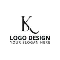k logo design professional logo 