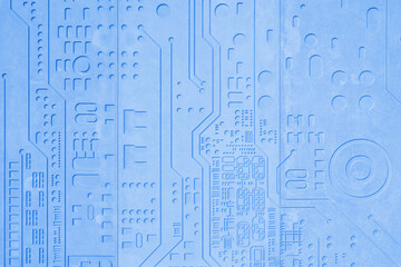 Blue geometric pattern