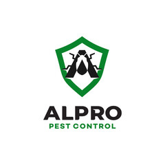 Pest Control Logo Design Vector