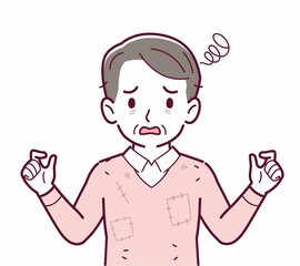 ボロボロの服の人