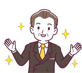 ボロボロの服の人