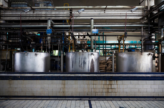 Denim Textile Industry &ndash; Rope Dyeing Machine Chemical Tanks