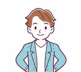 ボロボロの服の人