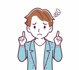 ボロボロの服の人