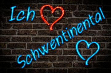 Obraz premium Schwentinental