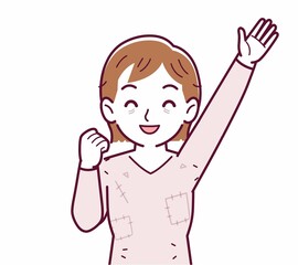 ボロボロの服の人