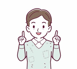 ボロボロの服の人