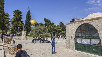 Al-Aqsa Mosque compound in Jerusalem