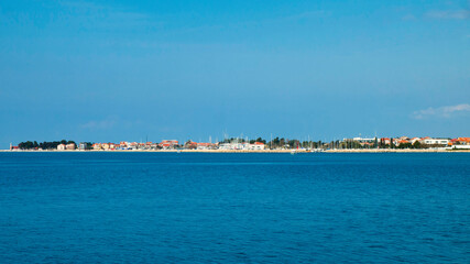 Zadar waterfront, Dalmatia region of Croatia.