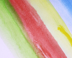 abstract colorful background with watercolor
