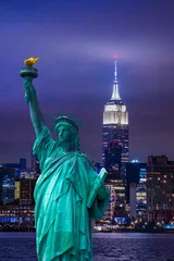 Foto op Plexiglas skyline cityscape, Landmarks of New York City, USA © CK