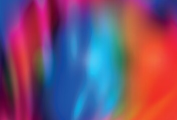 Dark Multicolor vector glossy abstract layout.
