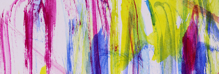 abstract colorful background with watercolor
