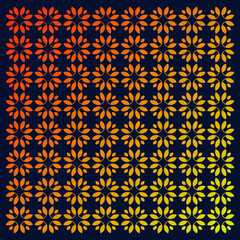 floral texture mandala background design vector template