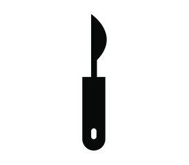 Medical knife icon