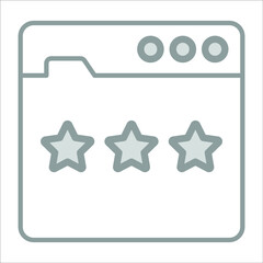 feedback icon modern illustration