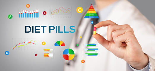 Nutritionist giving you a pill