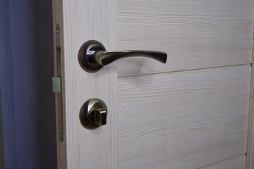 Obraz premium Doorhandle. Interior. Style in the interior.
