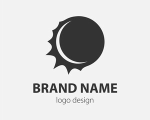 Sport logo design element. Ball logotype company.