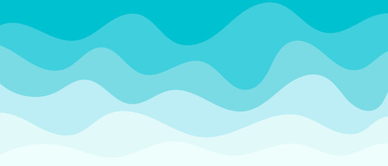 Background with waves of the sea, template for splash. Blue are trendy pastel shades for summer designs.