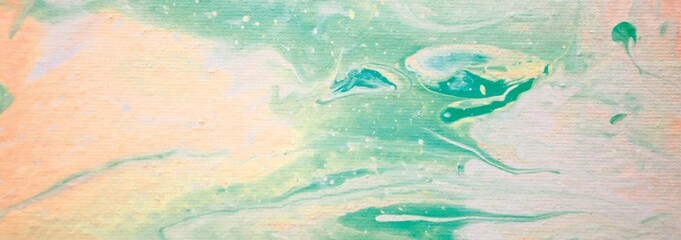 Hand painted background.  Mixed acrylic paints. Liquid marble texture.