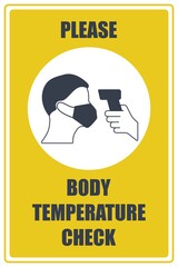 Fever check sticker 3