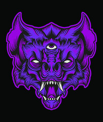 diabolical purple beast