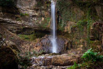 Fototapeta na wymiar Linner Wasserfall