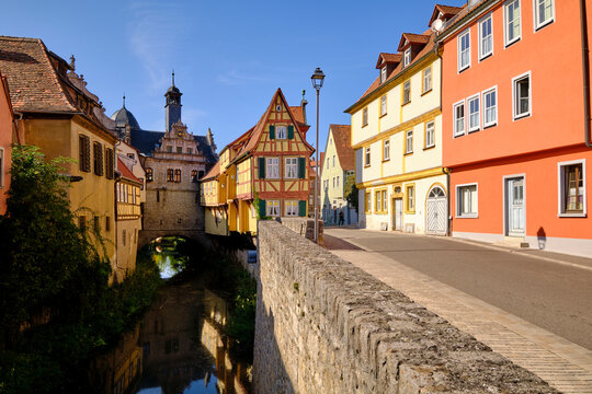 Das Malerwinkelhaus &ndash; heute Museum - in Marktbreit am Main, Landkreis Kitzingen, Unterfranken, Franken, Bayern, Deutschland