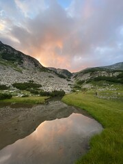 landscape with lake