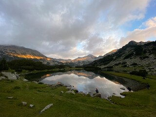 lake in the mountains