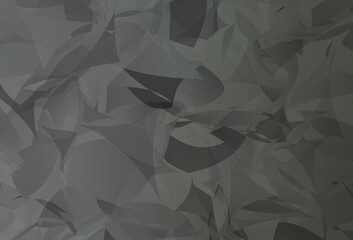 Obraz premium Light Gray vector background with abstract polygonals.