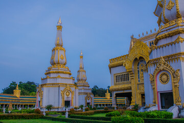 Fototapeta premium Beautiful thai temple.