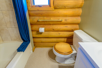 Fragment of a luxury bathroom