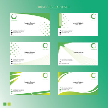 Green Business Card Templates 
