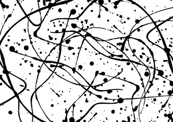 vector paint splatter design background. illustration vector design.