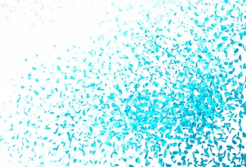 Light Multicolor vector elegant pattern with leaves.