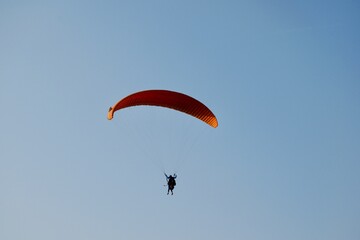 Paragliding at Nandi Hills, near Bengaluru, South India