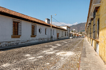 Street of Antigua - Guatemala - Central America