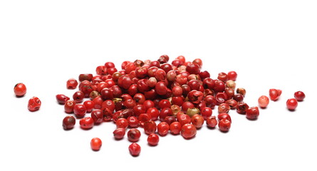 Red pepper isolated on white background 