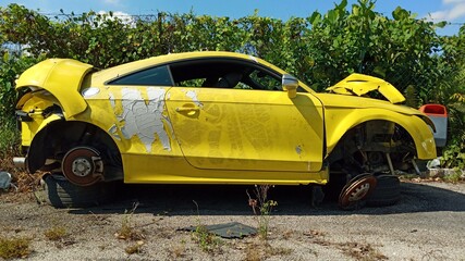 the condition of a car involved in an accident