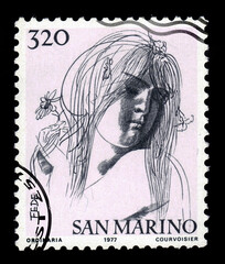 allegories of the Faith by italian sculptor and medallist Emilio Greco, series 