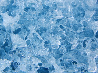 blue ice texture